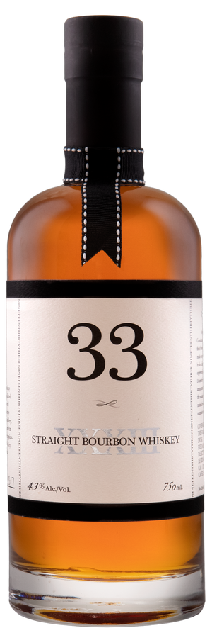 33' Straight Bourbon Whiskey