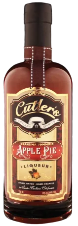 Cutler's Artisan Spirits award winning Grandma Tommie's Apple Pie Liqueur
