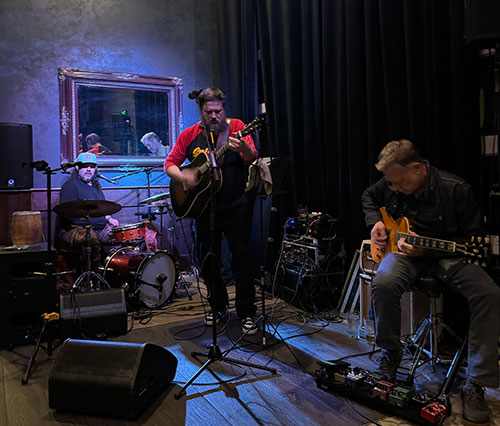 The Reserve Band performing at Cutler's Public House in Santa Barbara