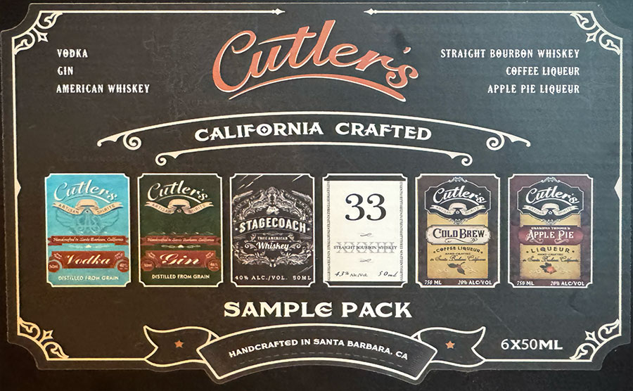 Cutler's Craft Spirit Sampler Pack