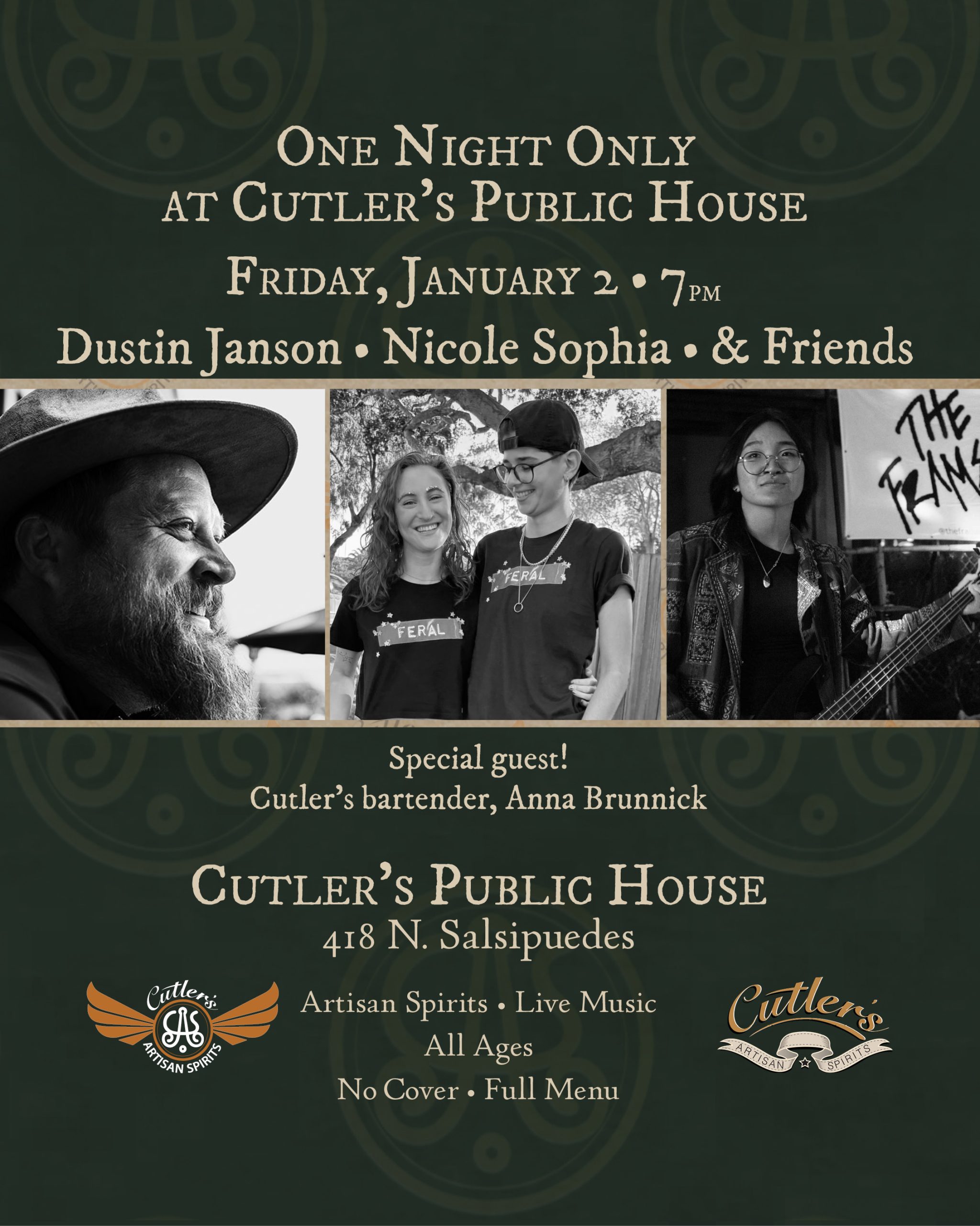 Nicole Sophia 'FERAL' Album Release Show poster